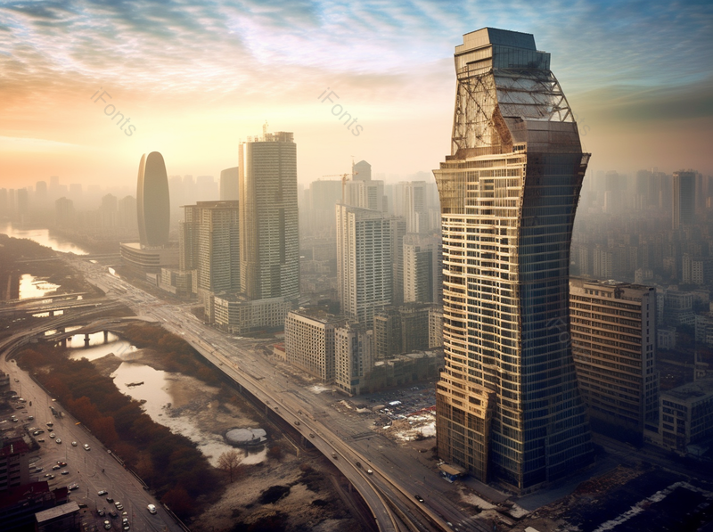 市中心的建筑全景繁华都市背景图,高清,摄影图,摄影图片,图片大全,摄影图免费下载